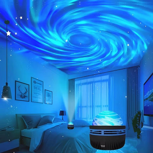 Transform Your Space with the LED Galaxy Projector: Colorful Night Sky Light for Kids' Rooms and Festive Celebrations