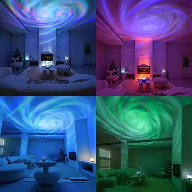 Transform Your Space with the LED Galaxy Projector: Colorful Night Sky Light for Kids' Rooms and Festive Celebrations