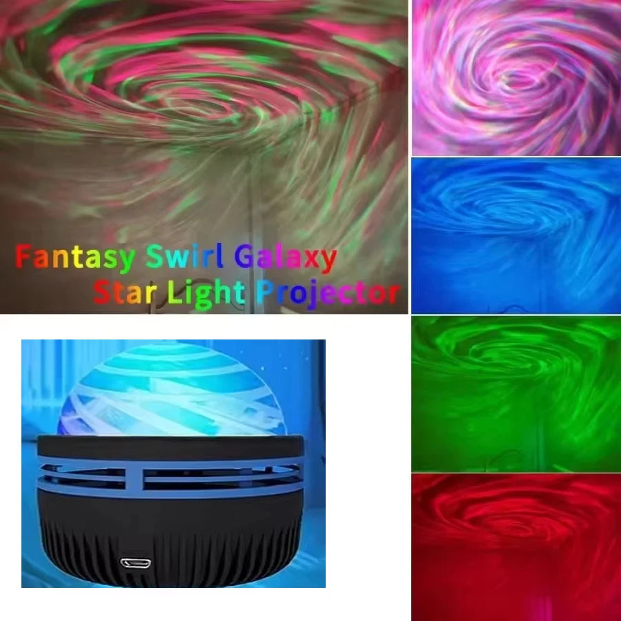 Transform Your Space with the LED Galaxy Projector: Colorful Night Sky Light for Kids' Rooms and Festive Celebrations