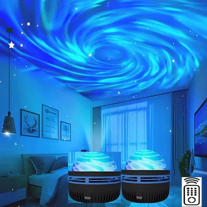 Transform Your Space with the LED Galaxy Projector: Colorful Night Sky Light for Kids' Rooms and Festive Celebrations