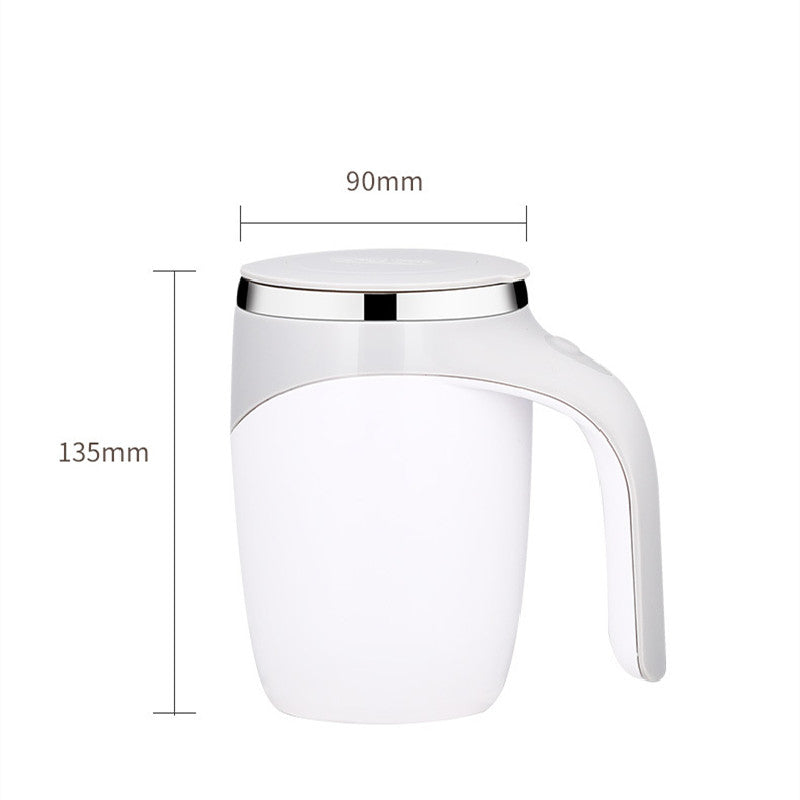 Revolutionary Rechargeable Automatic Stirring Cup - Effortless Mixing for Coffee, Tea, and More!