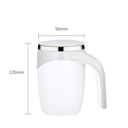 Revolutionary Rechargeable Automatic Stirring Cup - Effortless Mixing for Coffee, Tea, and More!